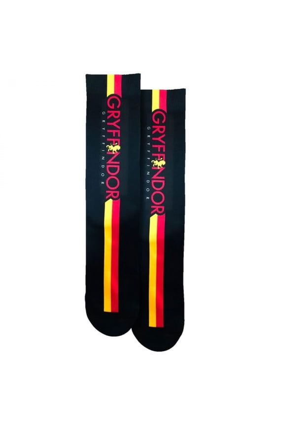 Hogwart's Gryffindor Crew Socks - SHOE SIZE (5-10 Men) (7-12 women)