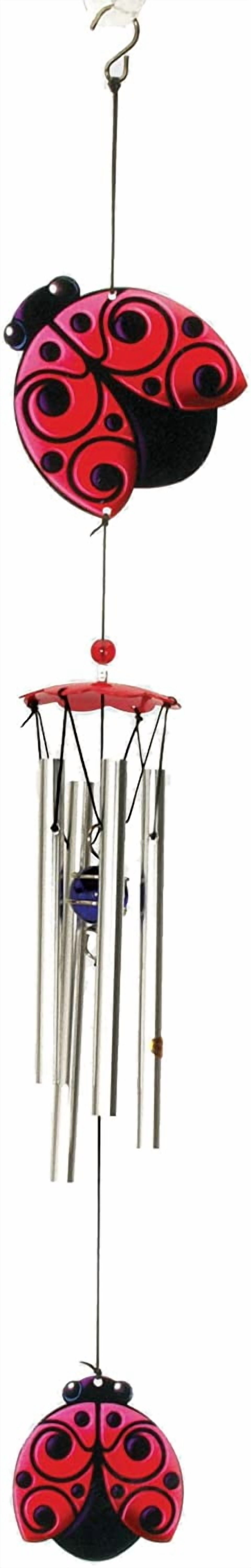ladybug wind chime by spoontiques - 13587