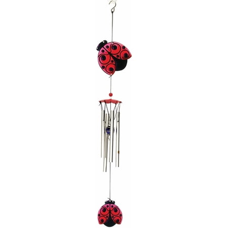 ladybug wind chime by spoontiques - 13587