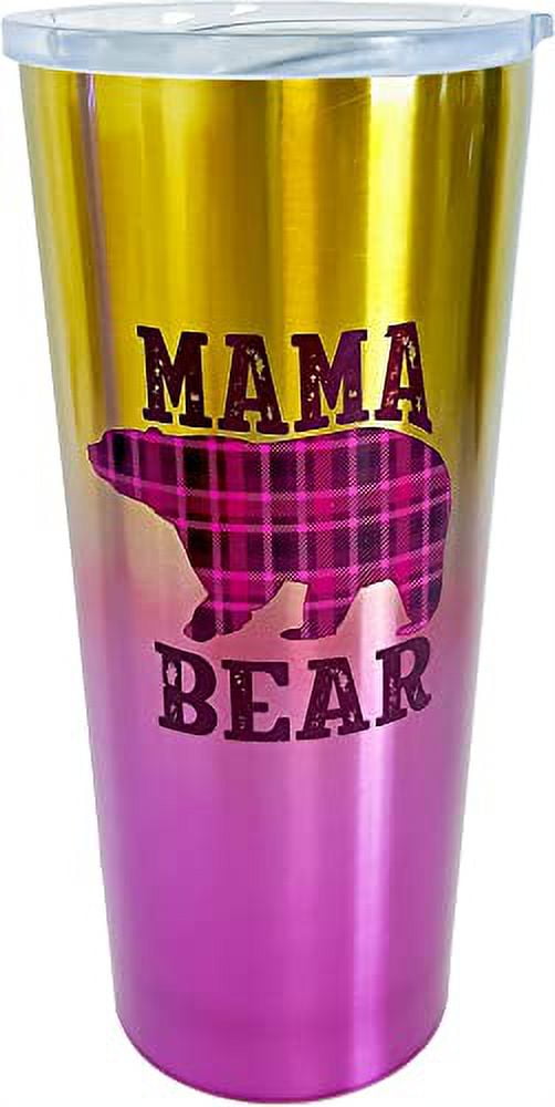 Spoontiques Mama Bear Stainless Travel Mug Insulated Travel Mugs