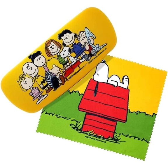 Spoontiques Peanuts Eyeglass Case, Multicolor, Fashion, Everyday Use, Organizer
