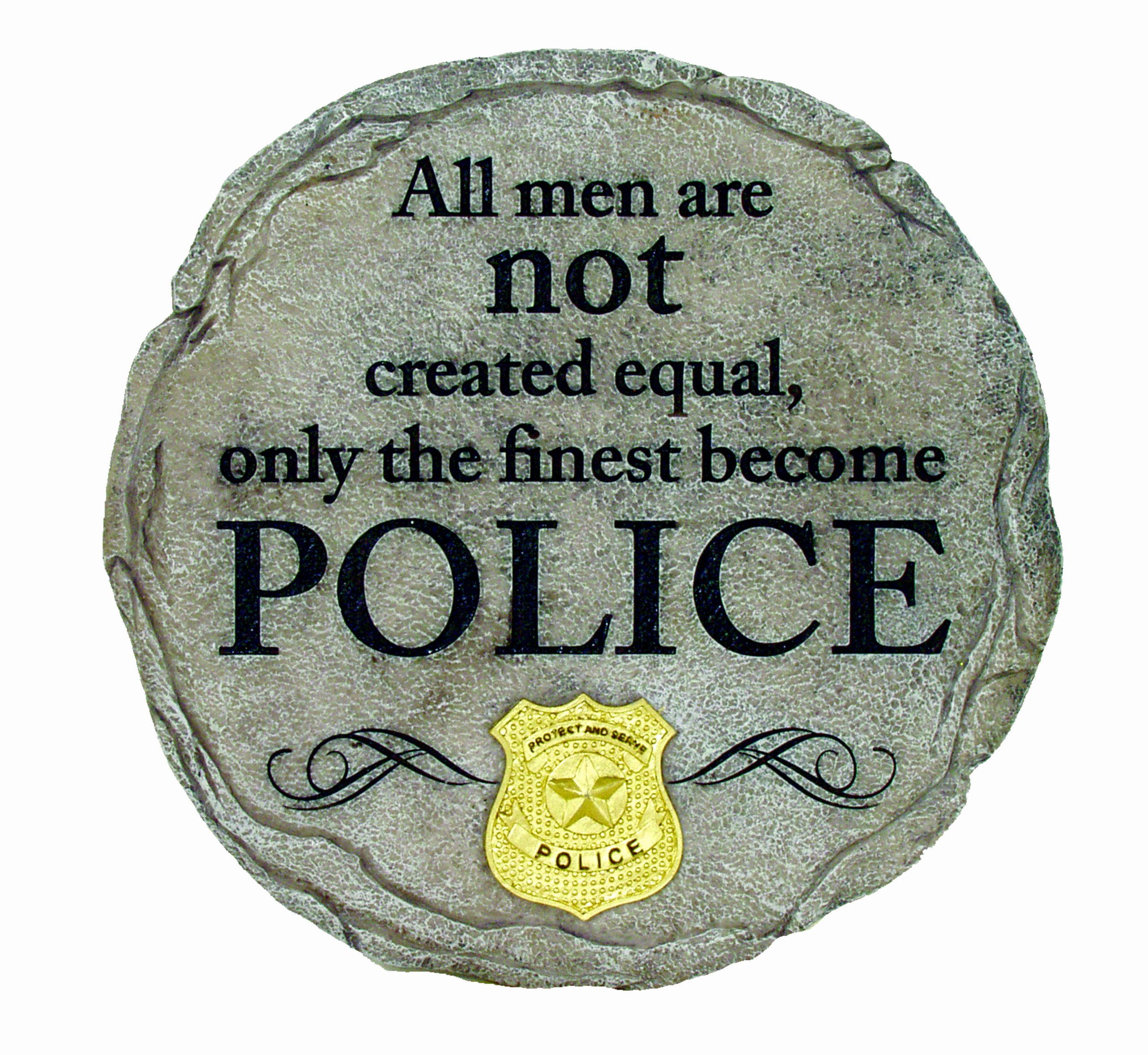 Spoontiques Police Stepping Stone - image 1 of 2