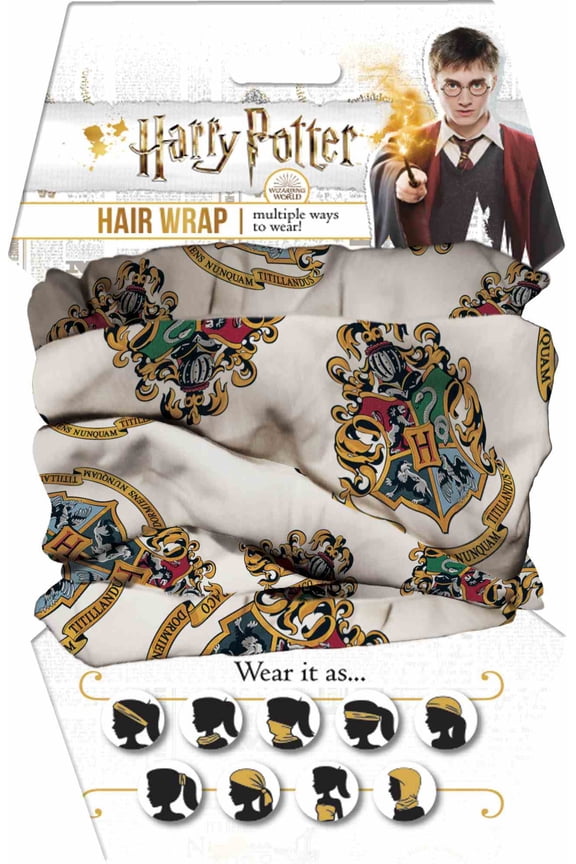 HOGWARTS CRESTS HAIR WRAP