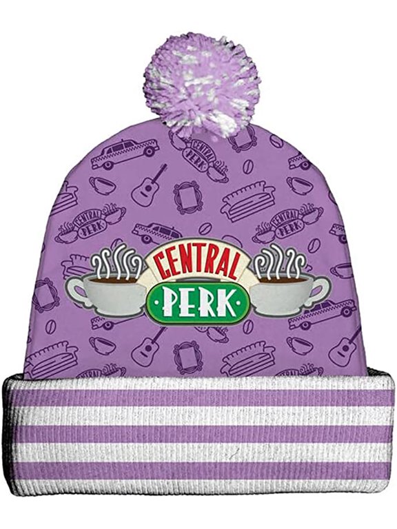 Winter Beanie Hat, Polyester, One Size Fits Most - Central Perk