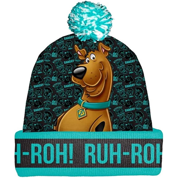 Spoontiques Winter Beanie Hat, Polyester, One Size Fits Most - Scooby Doo