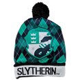 thumbnail image 1 of Spoontiques Winter Beanie Hat, Polyester, One Size Fits Most - Slytherin House, 1 of 1
