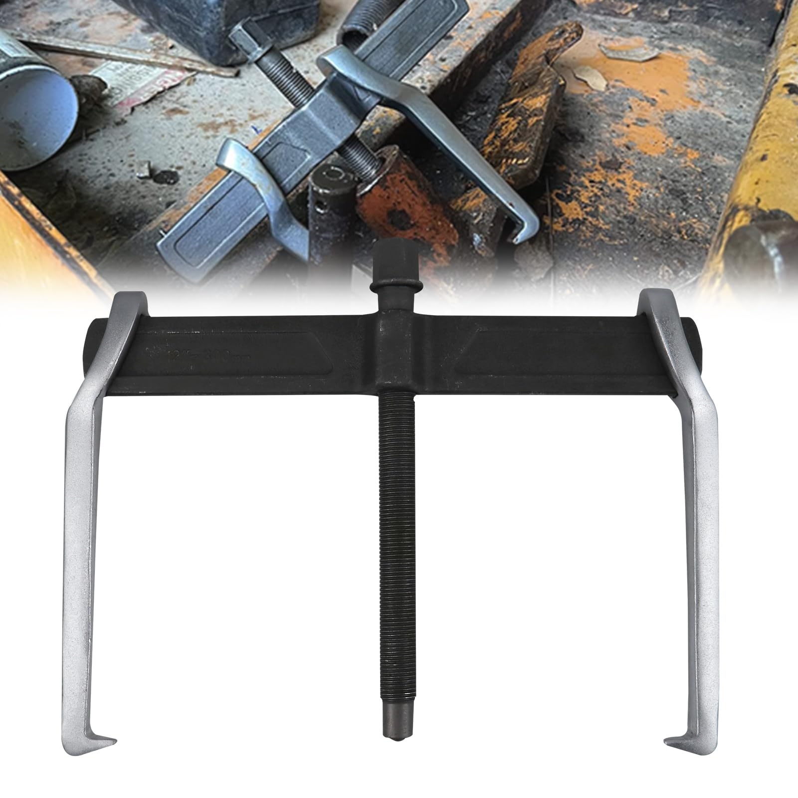 Sporacingrts Versatile 12Inch 2Jaw Gear Puller Tool Adjustable CRV