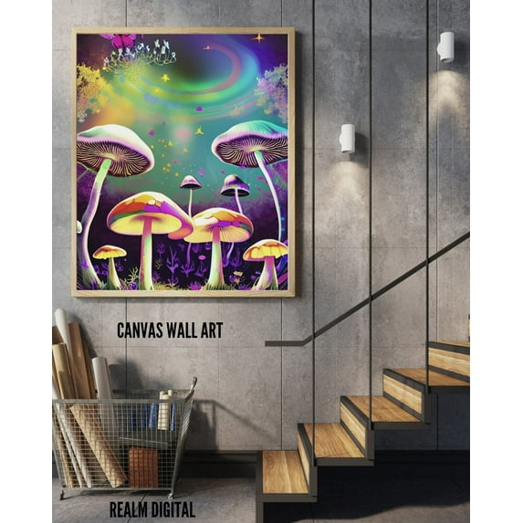 Spore Constellations - Canvas Wall Art