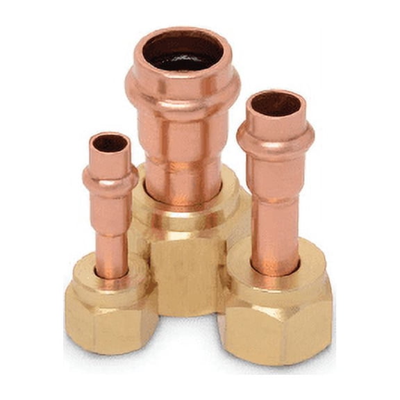 Sporlan MZK-F10-HNBR - ZoomLock Crimp To Connect Refrigerant Fitting