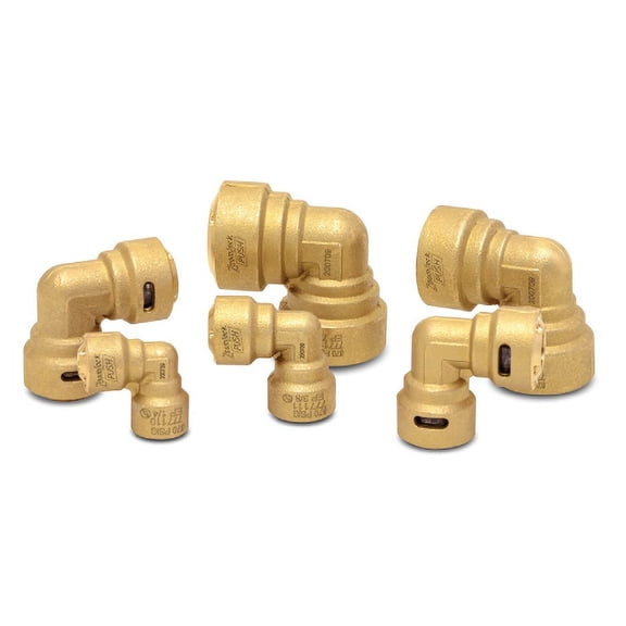 Sporlan PZKP-90E10-HNBR - ZoomLock Push To Connect Refrigerant Fitting