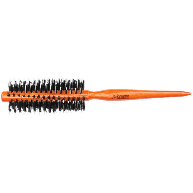 Spornette Porcupine Boar-Nylon Bristle Round Brush 1 3/4 inch - Walmart.com