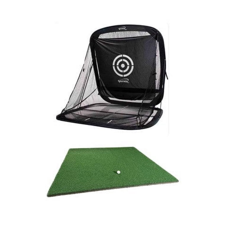 spornia spg-7 ゴルフ練習ネット Spornia SPG-7 Golf Practice Net + Golf Mat Bundle - Walmart.com