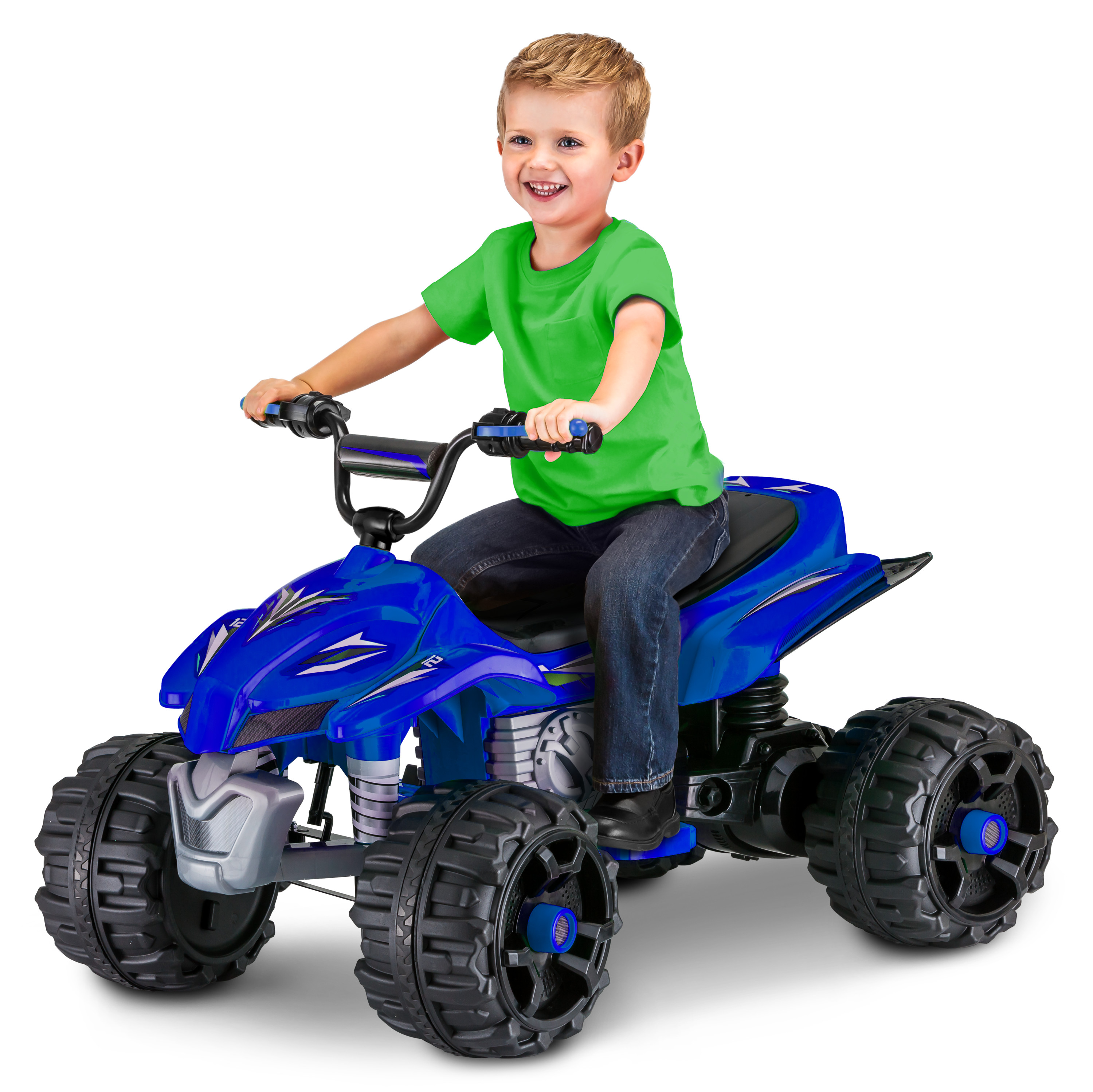 Sport ATV, 12-Volt Ride-On Toy by Kid Trax, ages 3+, blue - image 1 of 5