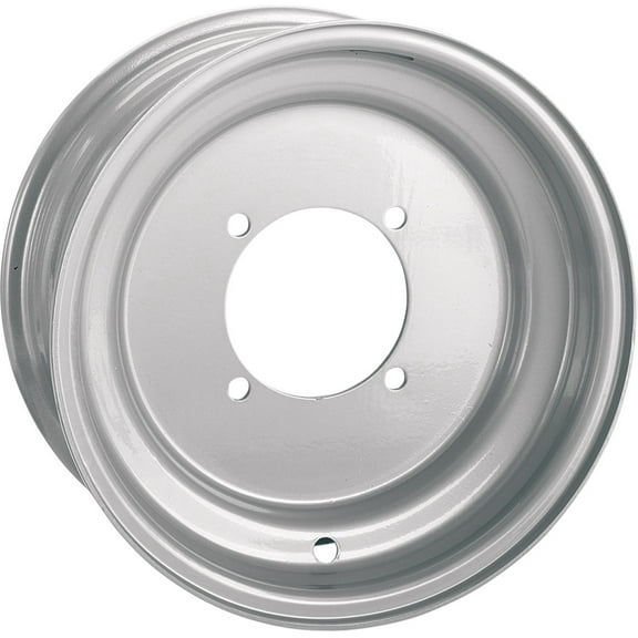 Sport ATV Steel Wheel (Front / 10X5 4/110 3+2) (Silver) For 99-08 HONDA TRX400EX