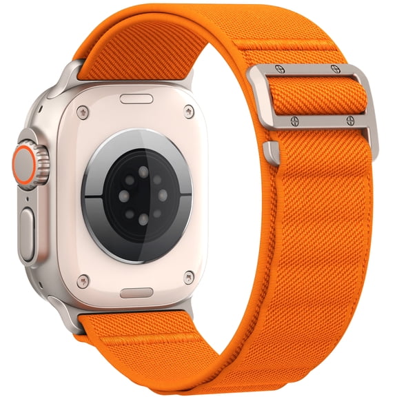 Sport Band Compatible with Apple Watch Ultra 3/2/1 Band 49mm 46mm 45mm 44mm 42mm 41mm 40mm 38mm Men Women, Stretchy Nylon Loop Strap with G-Hook for iWatch Series Ultra 11 10 SE 9 8 7 6 5 4 3