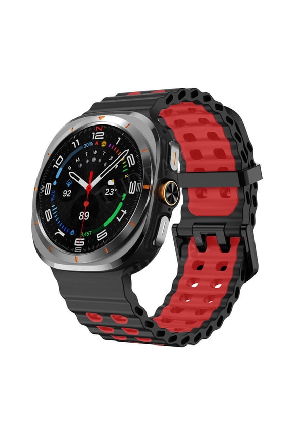 Sport Band Compatible with Samsung Galaxy Watch Ultra 47 mm, Soft Silicone Strap for Samsung Galaxy Watch 7 Ultra 47mm, Women and Men