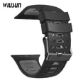 thumbnail image 1 of Sport Band for Apple Watch Ultra 2 49mm 46mm 45mm 44mm 42mm Breathable Rubber Strap for IWatch SE 1 2 Series 4 5 6 7 8 9 10 for Men Women, 1 of 5
