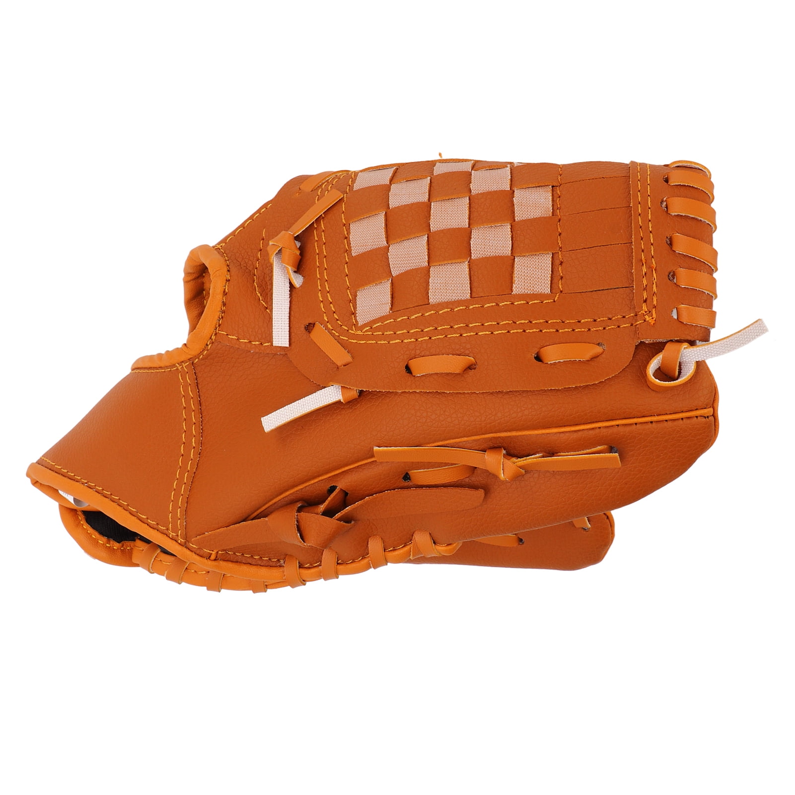 Sport Baseball Gloves PVC Brown Baseball Pitcher Mitt for Children 