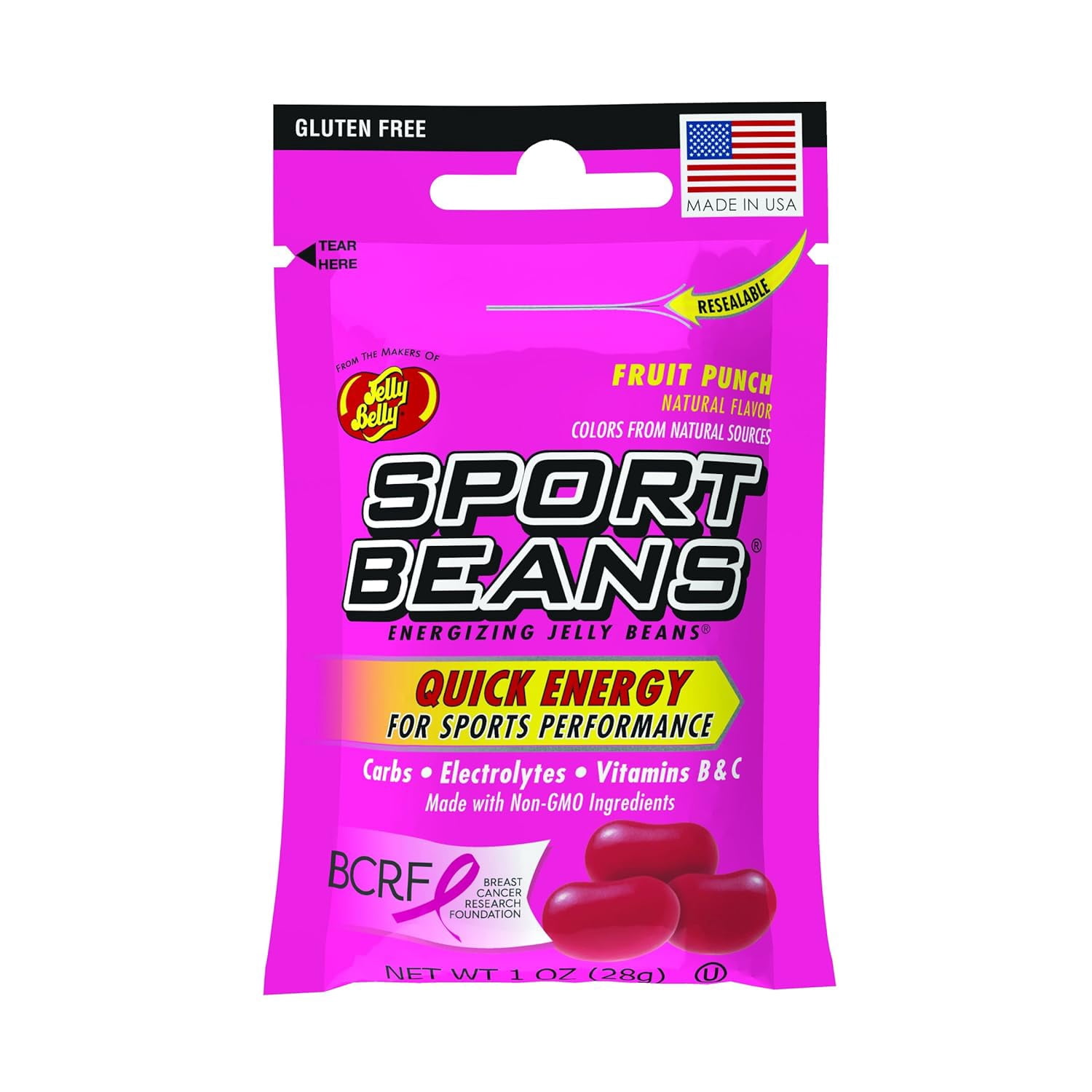 Sport Beans® Energizing Jelly Beans with Electrolytes and Vitamins, by