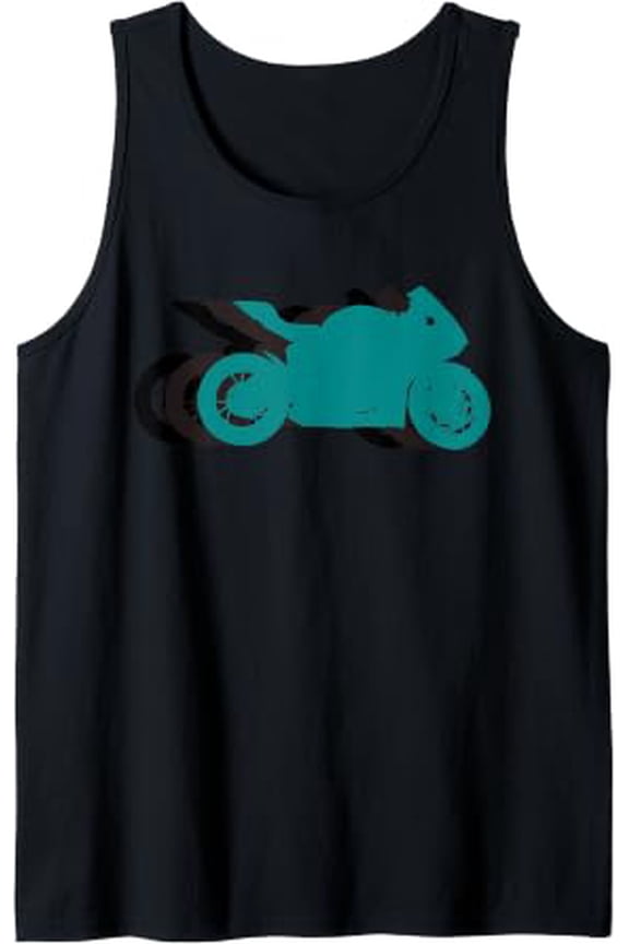 Sport Bike Crotch Rocket Motorcycle Track Day Tank Top Size S-3XL