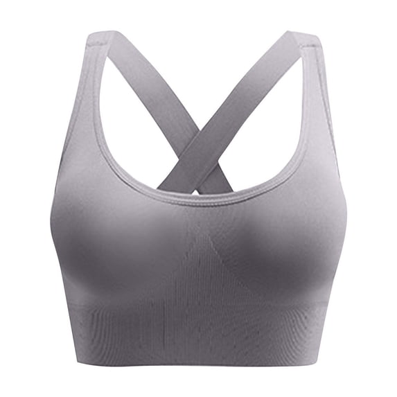 Sport Bras for Women ABC Cup No Underwire Bralettes Womens Push Up Racerback Seamless Yoga Running Bra