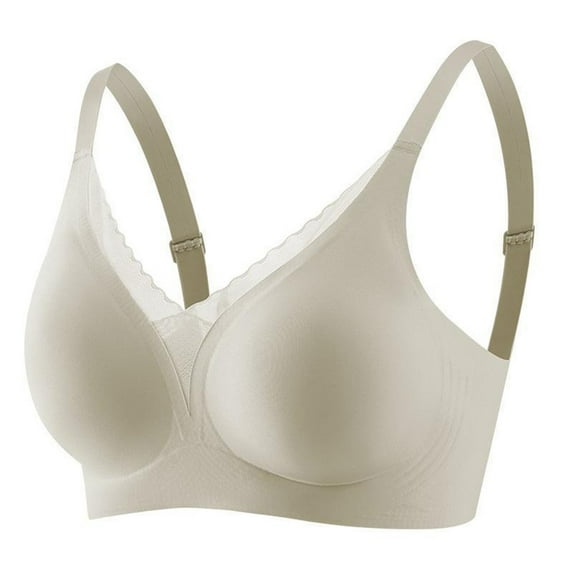 Sport Bras for Women No Underwire Push Up Wireless Seamless Supportive Full Coverage Bralettes Everyday Bra,Green 1,38 B
