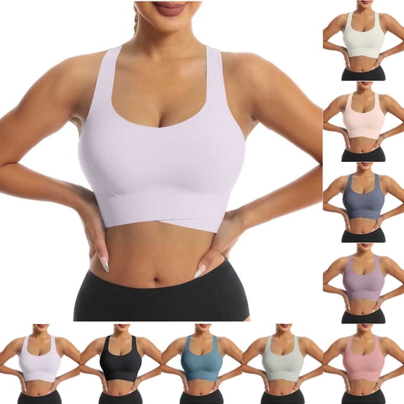 Sport Bras for Women No Underwire Seamless Bralettes Womens Ultra Small Bust Yoga Workout Bras