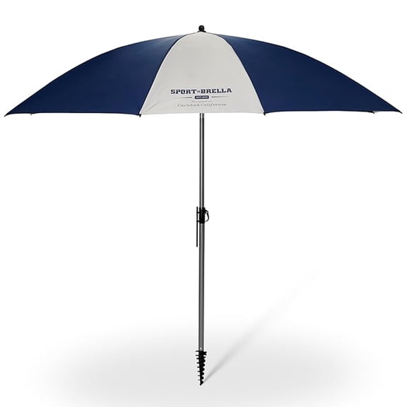 Sport-Brella Beach Umbrella, Navy