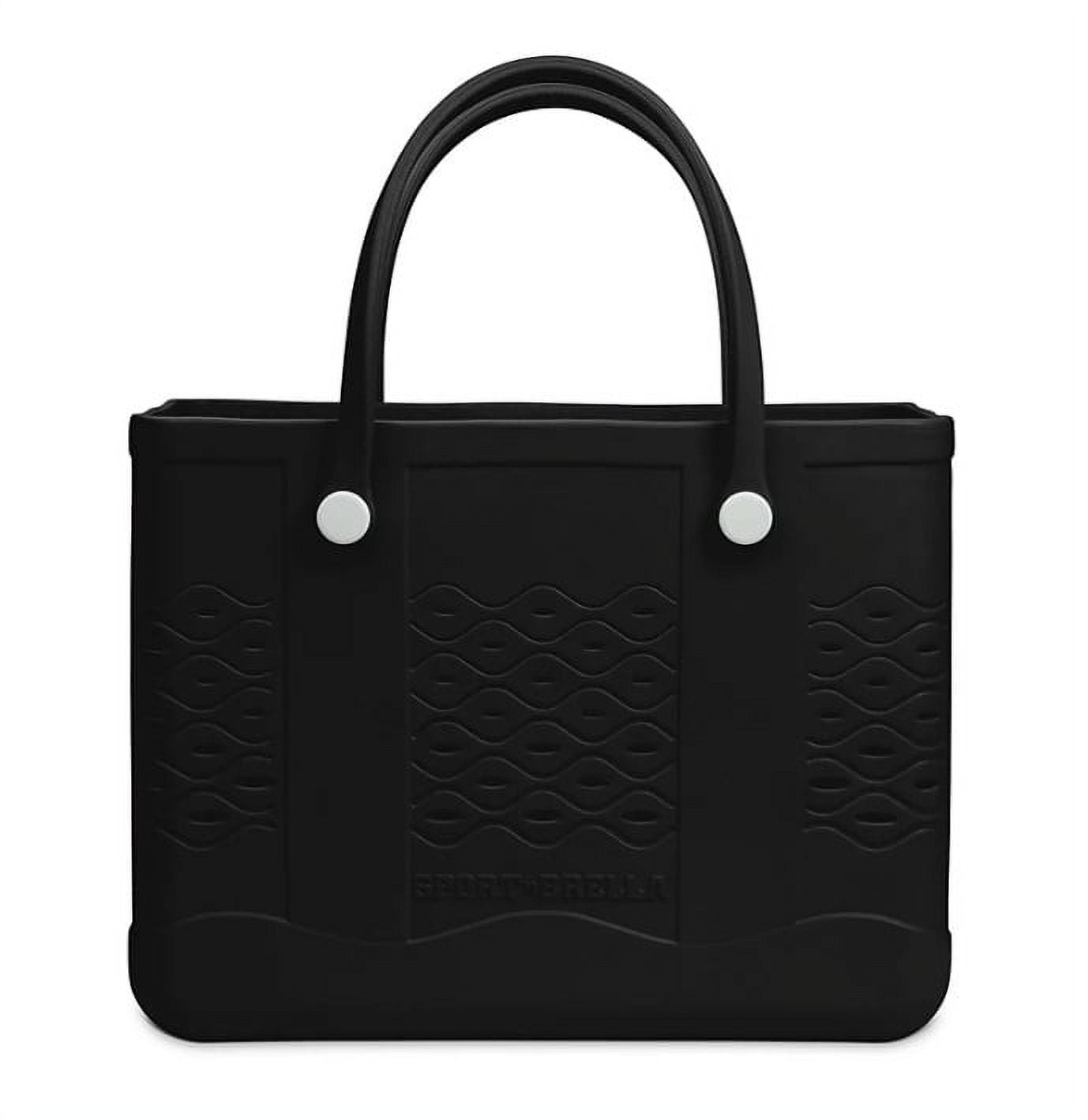 SportBrella Black Beach Tote
