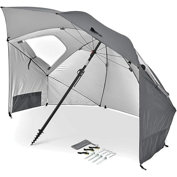 Sport-Brella Premiere Portable Sun Umbrella XL, Gray