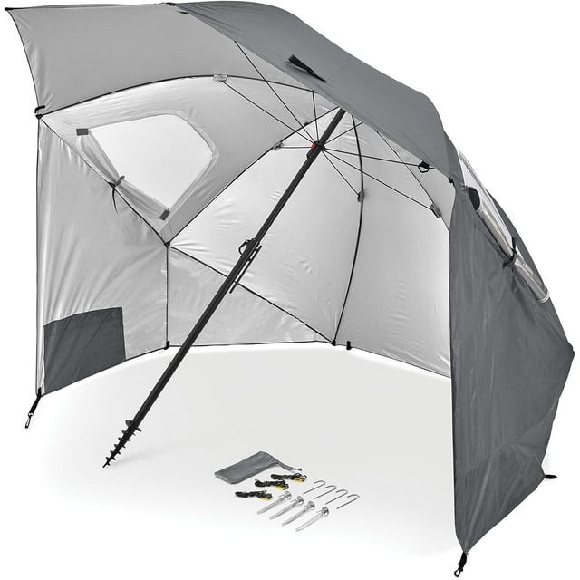 SportBrella Premiere XL UPF 50+ Umbrella Shelter for Sun and Rain