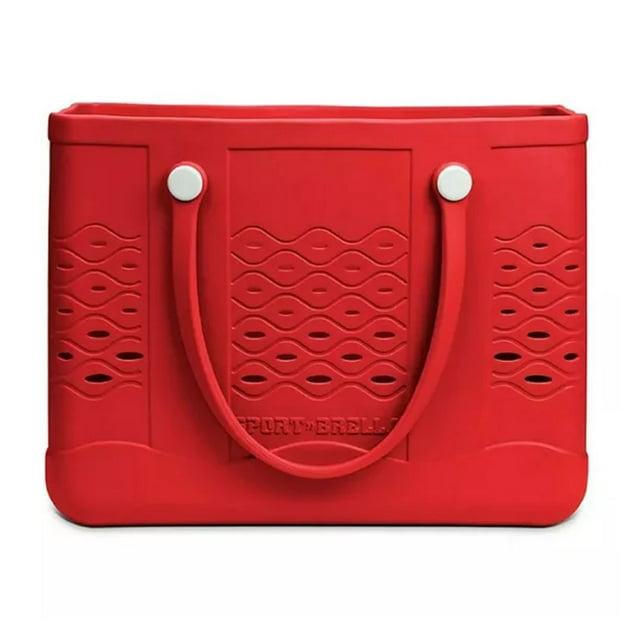 SportBrella Red Beach Tote, Portable & Durable Bag for Outdoor