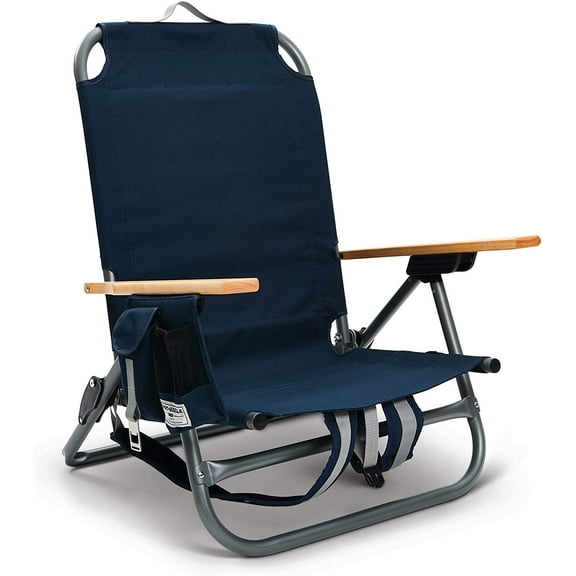 Sport-Brella SunSoul Folding Light-Weight Blue Backpack Beach Chair