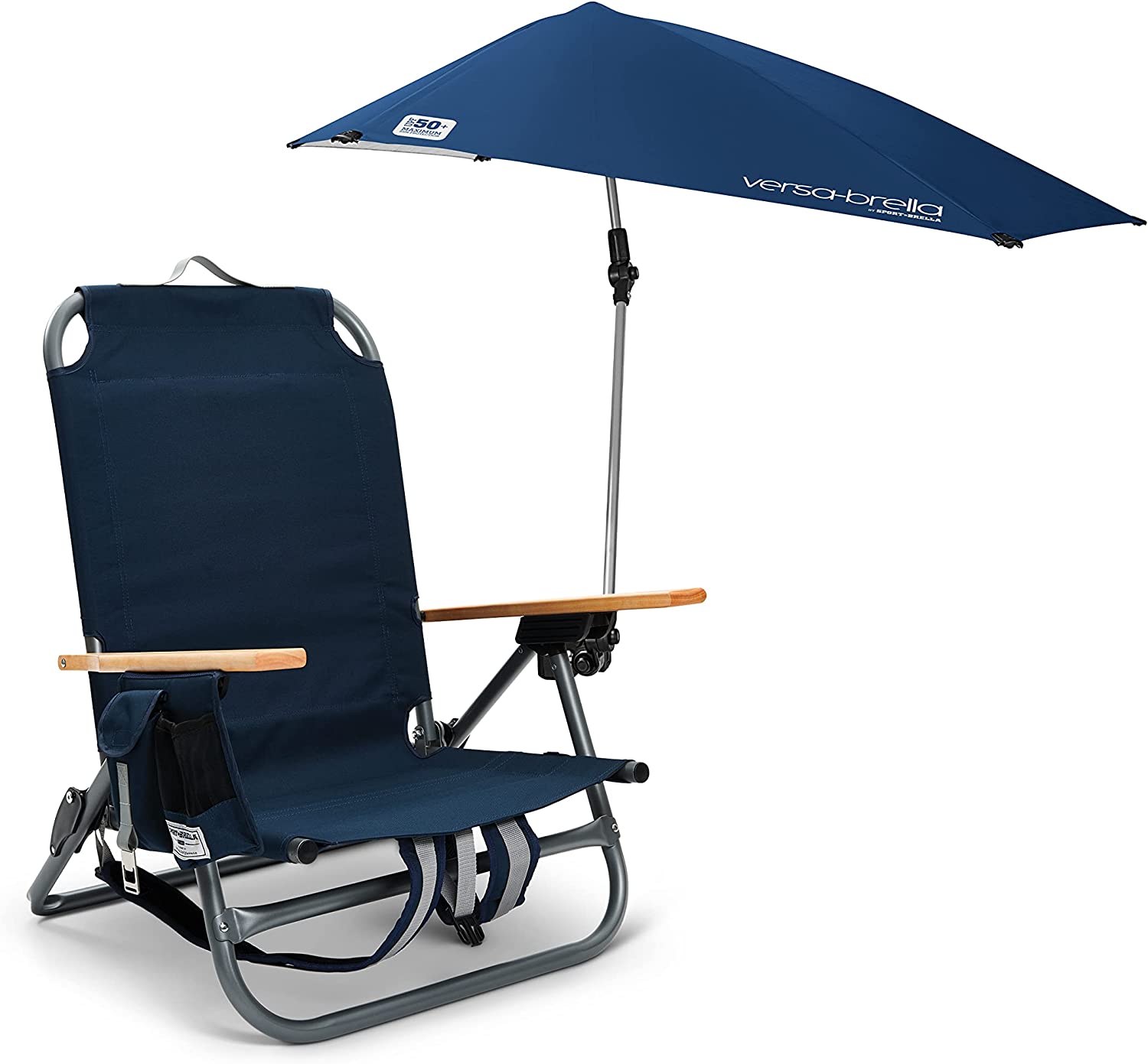 SportBrella VersaBrella SPF 50+ Adjustable Umbrella with Universal