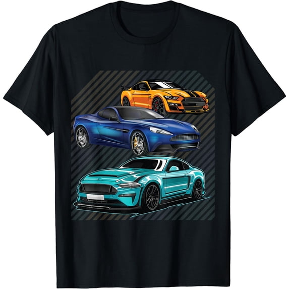 Cars Racing Food Sport Cars Lovers Gift Street Racing Fans Speed Driver T-Shirt ...