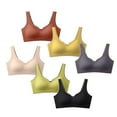 thumbnail image 1 of Sport Crop Cami Bras Thin Cotton Breathable Molded Microfiber No Wire Little Girl BrasAdjustable AB-Cup, 1 of 5