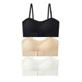 thumbnail image 1 of Girls' Training Bras Kids Sports Developed Training Little Girl Bras Adjustable Straps No Wire A-Cup, 1 of 5