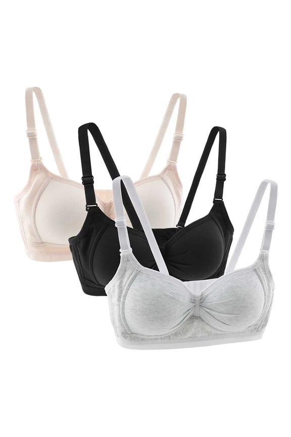 Sport Crop Cami Bras Molded Microfiber Cotton Developed No Wire Soft PaddedBrasAdjustable A-Cup