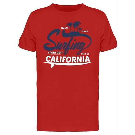 Sport Dept. Surfing Cali T-Shirt Men -Image by Shutterstock, Male Large