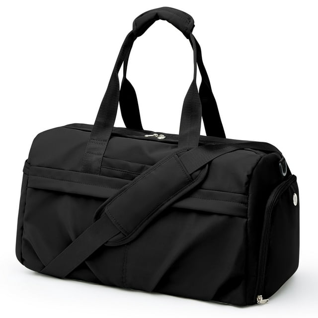 Sport Duffel Bag, Gym Bag with Shoes Compartment and Wet Pocket,Travel ...