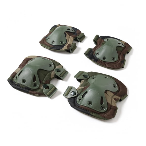 Sport Elbow Pad Knee Guards Set Breathable Shock Absorption Sports Protective Gear For Skateboard Roller Skating Cycling