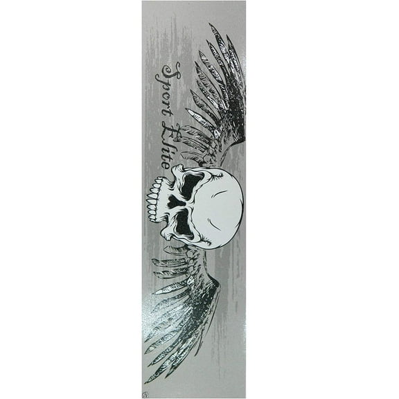 Sport Elite 9" x 33" Skateboard Grip Tape (Skulls & Wings)