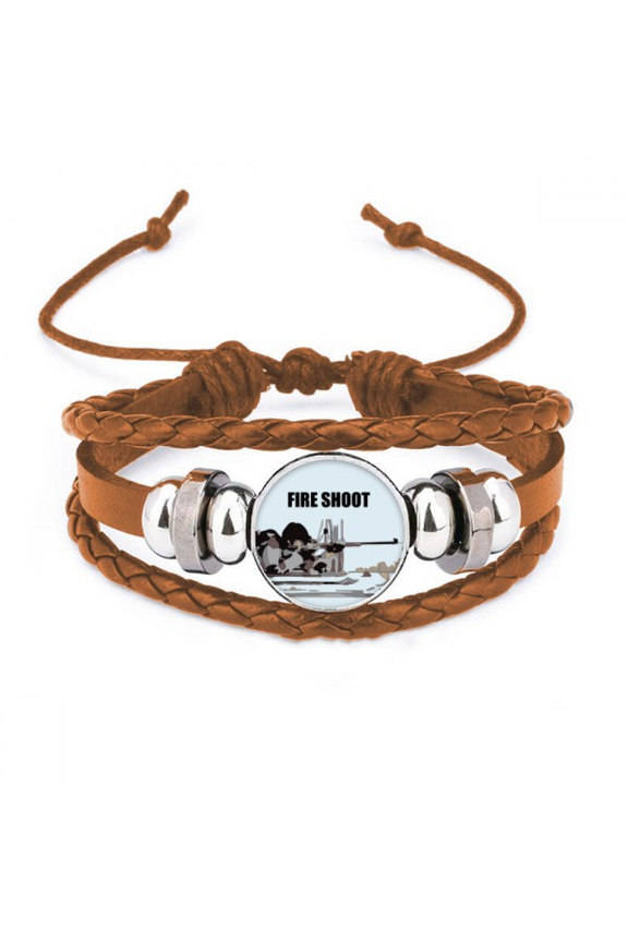 Sport Entertainment Bracelet Wristband Leather Jewelry Ornament