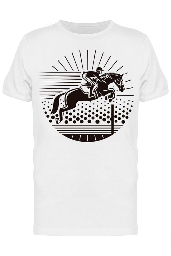 Sport, Equestrian T-Shirt Men -Image by Shutterstock, Male Large