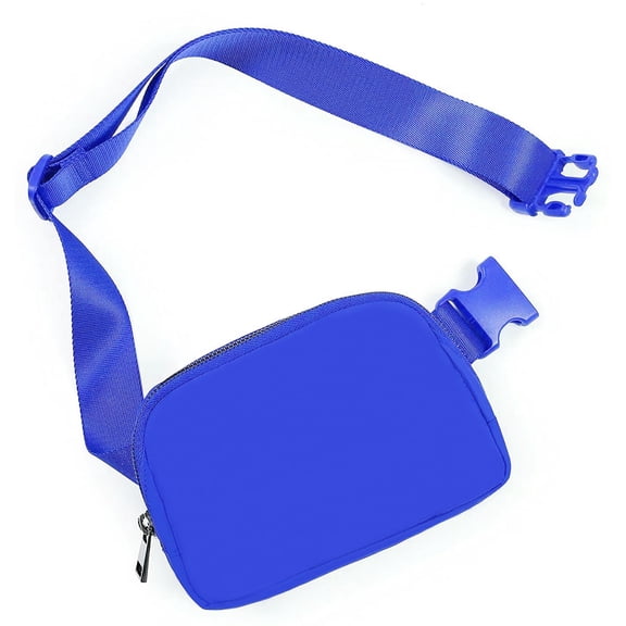 Sport Fanny Pack, TeqHome Unisex Mini Belt Bag with Adjustable Strap Small Waist Pouch Belt Bag Purse Chest Bag for Workout Running Travelling Hiking, NavyBlue