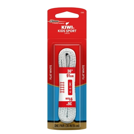 Sport Flat Laces White 36'' 1 pair