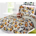 thumbnail image 1 of Sport Football Twin Bedding Set 6-Piece Plush Toy, Comforter & Sheets, 1 of 1