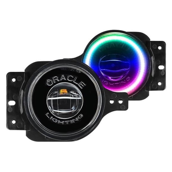 Sport High Performance LED Fog Lights with No Halo for Jeep Wrangler JL & Gladiator JT