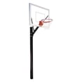 thumbnail image 1 of Sport III Steel-Acrylic In Ground Fixed Height Basketball System, Saddle Brown, 1 of 1