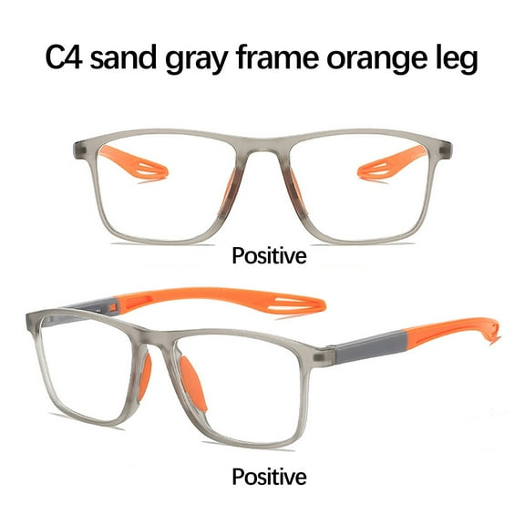 Sport Intelligent Photochromic Reading Glasses,Sport Intelligent Photochromic Progressive Bifocal High-definition Presbyopia Glasses (+200,1 Set)